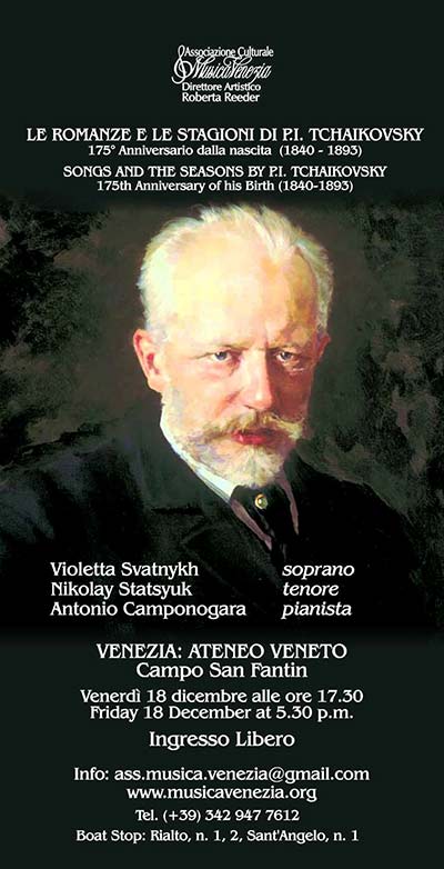 Tchaikovsky Romanze e stagioni