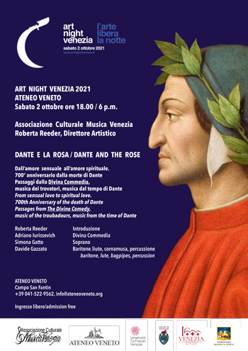 Dante e la rosa - Art Night Venezia